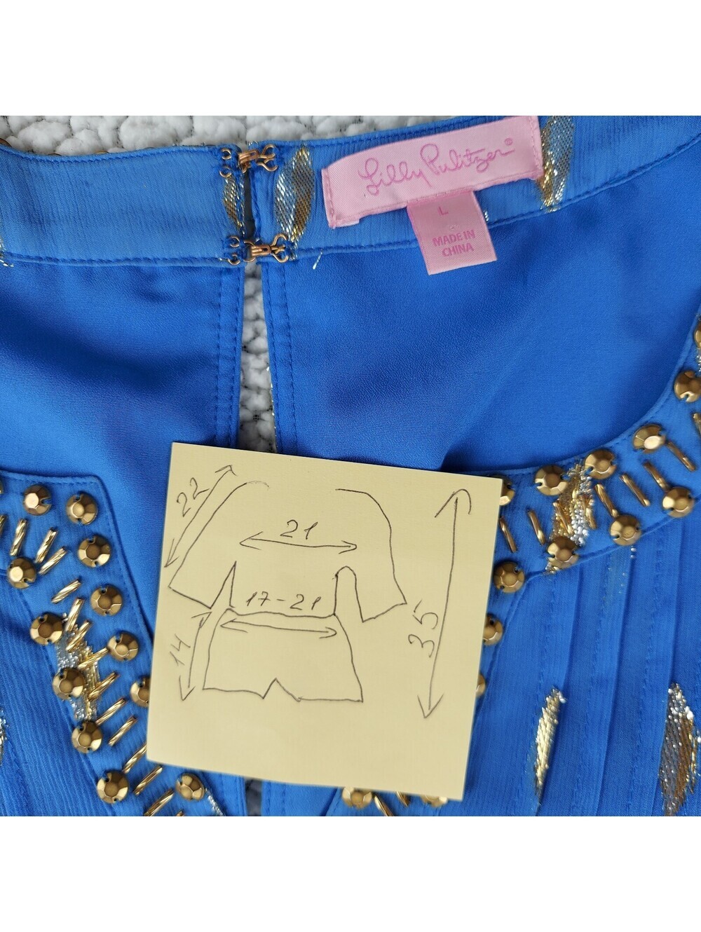 Lilly Pulitzer Romper size L - Picture 3 of 7